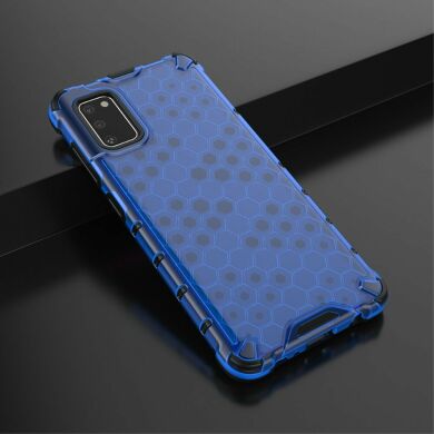 Захисний чохол Deexe Honeycomb Series для Samsung Galaxy A41 (A415) - Blue
