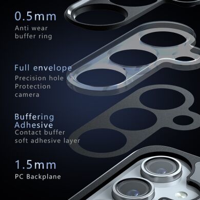 Защитный чехол Deexe Matte Skin для Samsung Galaxy S25 Plus (S936) - Black