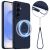 Защитный чехол Deexe Silicone Case with MagSafe для Samsung Galaxy A57 (A576) - Dark Blue