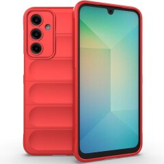 Защитный чехол Deexe Terra Case для Samsung Galaxy A56 (A566) - Red