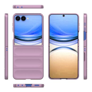Защитный чехол Deexe Terra Case для Samsung Galaxy Flip 8 - Black