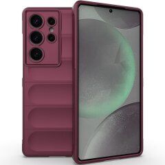 Захисний чохол Deexe Terra Case для Samsung Galaxy S25 Ultra (S938) - Wine Red