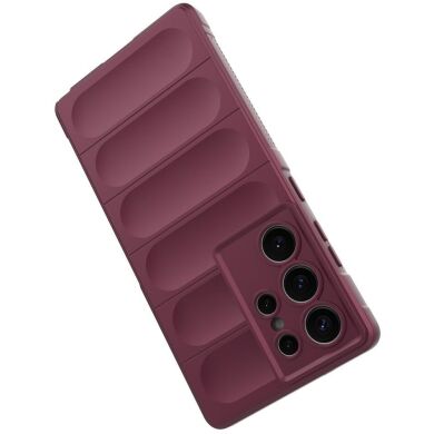 Захисний чохол Deexe Terra Case для Samsung Galaxy S25 Ultra (S938) - Wine Red