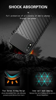 Захисний чохол Deexe Thunder Series для Samsung Galaxy A10 (A105) / M10 (M105) - Blue