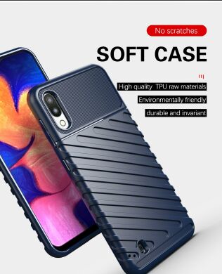 Захисний чохол Deexe Thunder Series для Samsung Galaxy A10 (A105) / M10 (M105) - Blue