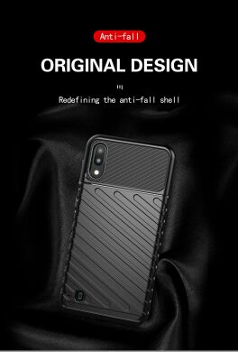 Захисний чохол Deexe Thunder Series для Samsung Galaxy A10 (A105) / M10 (M105) - Blue