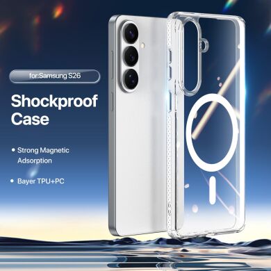 Захисний чохол DUX DUCIS Clin Series MagSafe для Samsung Galaxy S26 - Clear