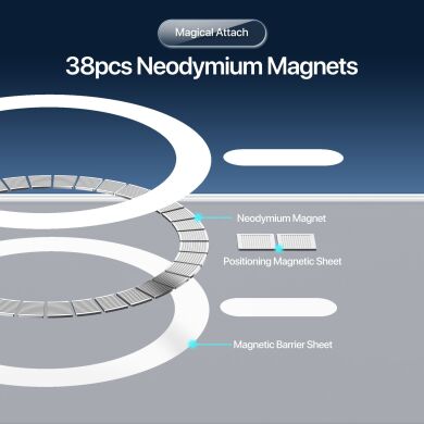 Захисний чохол DUX DUCIS Clin Series MagSafe для Samsung Galaxy S26 - Clear