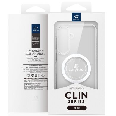 Захисний чохол DUX DUCIS Clin Series MagSafe для Samsung Galaxy S26 - Clear