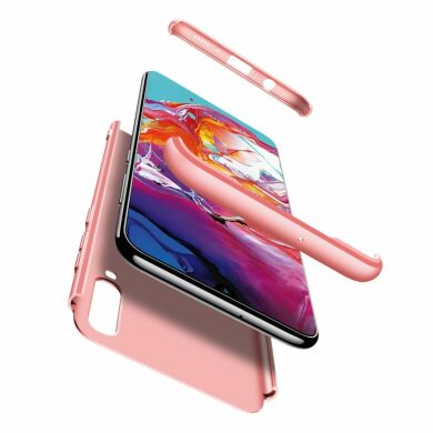 Захисний чохол GKK Double Dip Case для Samsung Galaxy A70 (A705) - Rose Gold