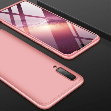 Защитный чехол GKK Double Dip Case для Samsung Galaxy A70 (A705) - Rose Gold