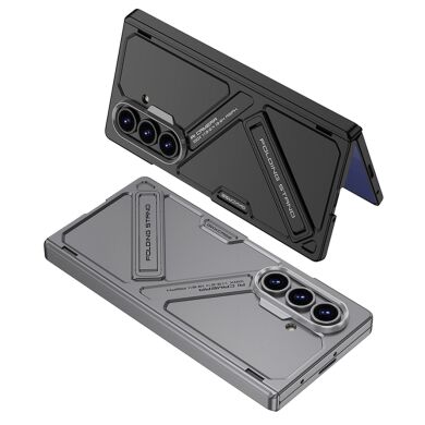 Защитный чехол GKK Kickstand Shield для Samsung Galaxy Fold 7 - Black