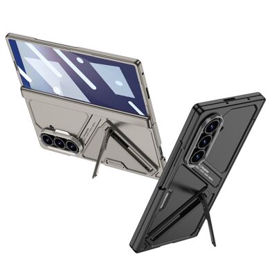 Защитный чехол GKK Kickstand Shield для Samsung Galaxy Fold 7 - Black