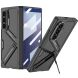 Защитный чехол GKK Kickstand Shield для Samsung Galaxy Fold 7 - Black. Фото 1 из 9