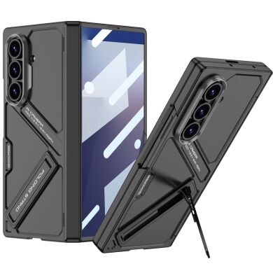 Защитный чехол GKK Kickstand Shield для Samsung Galaxy Fold 7 - Black