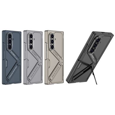 Защитный чехол GKK Kickstand Shield для Samsung Galaxy Fold 7 - Black