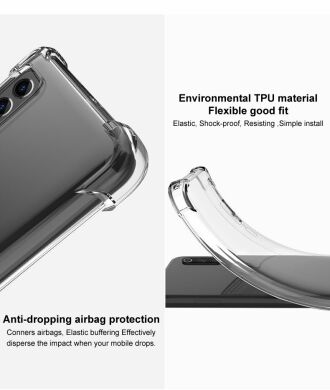 Захисний чохол IMAK Airbag MAX Case для Samsung Galaxy Note 20 (N980) - Transparent Black