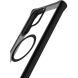 Защитный чехол ItSkins Hybrid R Solid with MagSafe для Samsung Galaxy S24 Ultra (S928) SGGB-HRSMA-PBTR - Transparent / Black. Фото 4 из 7