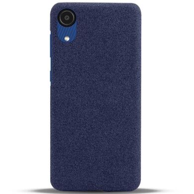 Захисний чохол KSQ Cloth Style для Samsung Galaxy A03 Core (A032) - Blue