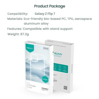 Захисний чохол NILLKIN Iceblade Magnetic (FF) для Samsung Galaxy Flip 7 - Green