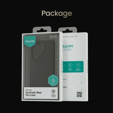 Захисний чохол NILLKIN Synthetic Fiber Pro (FF) для Samsung Galaxy Fold 7 - Gold