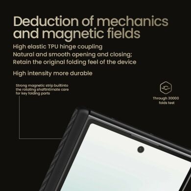Захисний чохол NILLKIN Synthetic Fiber Pro (FF) для Samsung Galaxy Fold 7 - Gold