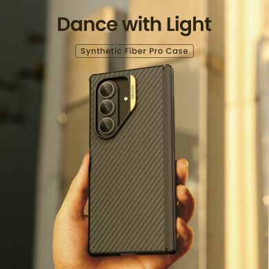 Захисний чохол NILLKIN Synthetic Fiber Pro (FF) для Samsung Galaxy Fold 7 - Gold