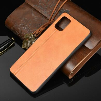 Защитный чехол UniCase Leather Series для Samsung Galaxy A31 (A315) - Brown