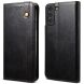 Защитный чехол UniCase Leather Wallet для Samsung Galaxy S21 FE (G990) - Black. Фото 1 из 16