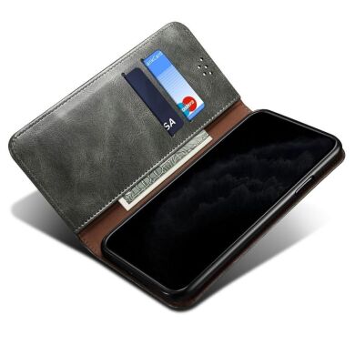 Захисний чохол UniCase Leather Wallet для Samsung Galaxy S21 (G991) - Green