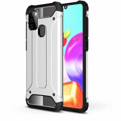 Защитный чехол UniCase Rugged Guard для Samsung Galaxy A21s (A217) - Silver