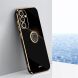 Захисний чохол XINLI Porcelain Ring для Samsung Galaxy A56 (A566) - Black