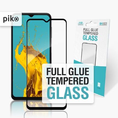 Захисне скло Piko Full Glue для Samsung Galaxy A13 (А135) - Black