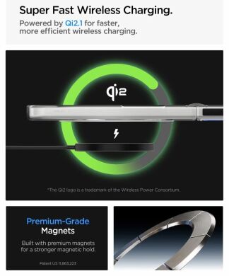 Защитный чехол Spigen AirSkin (MagFit) для Samsung Galaxy Flip 8 (ACS11521) - Clear