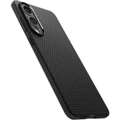 Захисний чохол Spigen (SGP) Liquid Air для Samsung Galaxy S25 Edge (S937) ACS09420 - Matte Black