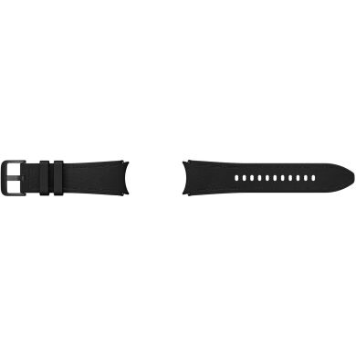 Оригинальный ремешок Hybrid Eco-Leather Band (S/M) для Samsung Galaxy Watch 4 / 4 Classic / 5 / 5 Pro / 6 / 6 Classic (ET-SHR95SBEGEU) - Black