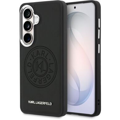 Защитный чехол Karl Lagerfeld Perforated KL MagSafe для Samsung Galaxy S26 (S942) KLHMS26SPSKRPMK - Black