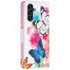 Чохол-книжка Deexe Color Wallet для Samsung Galaxy A15 (A155) - Two Butterflies