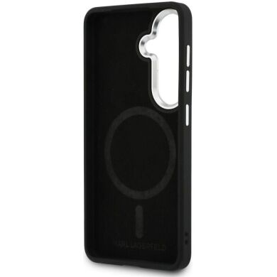 Защитный чехол Karl Lagerfeld Perforated KL MagSafe для Samsung Galaxy S26 (S942) KLHMS26SPSKRPMK - Black