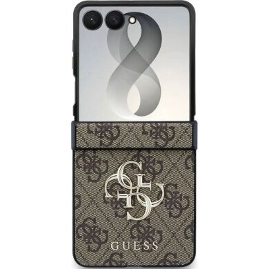 Защитный чехол Guess Big 4G Logo для Samsung Galaxy Flip 8 (GUHCZF84GMGBR) - Brown