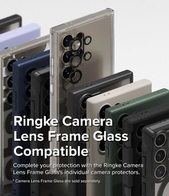 Захисний чохол Ringke Fusion X Design для Samsung Galaxy S24 Ultra (S928) 8809961783784) - Camo Black