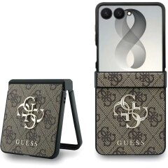 Защитный чехол Guess Big 4G Logo для Samsung Galaxy Flip 8 (GUHCZF84GMGBR) - Brown