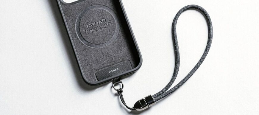 Ремешок для смартфона Nomad Wrist Strap Kevlar Carbide (NM011727858) - Black