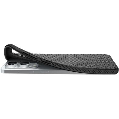 Захисний чохол Spigen (SGP) Liquid Air для Samsung Galaxy S25 Edge (S937) ACS09420 - Matte Black