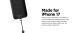 Ремешок для смартфона Nomad Wrist Strap Kevlar Carbide (NM011727858) - Black. Фото 6 из 10
