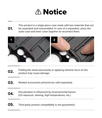 Защитный чехол Ringke Alles Magnetic (FP) для Samsung Galaxy S26 Ultra (S948) 8800328816053 - Black