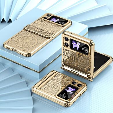 Защитный чехол UniCase Mechanical Legend для Samsung Galaxy Flip 4 - Champagne Gold