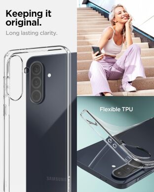 Защитный чехол Spigen (SGP) Liquid Crystal для Samsung Galaxy A36 (A366) ACS09167 - Crystal Clear