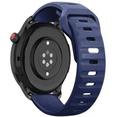 Ремінець Deexe Dot Texture для годинників з шириною кріплення 22 мм - Midnight Blue