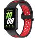 Ремешок Deexe Dot Color для Samsung Galaxy Fit 3 - Black / Red. Фото 1 из 7